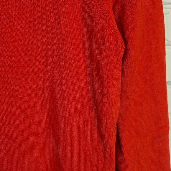 Venus red and plaid long sleeve midi dress size 12 - Picture 5 of 12